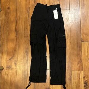 Black Cargo Pants